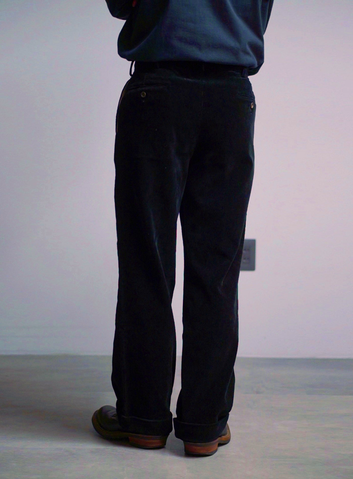 【10.24 (Fri) Release】BY GLADHAND | GLADWELL - STOMP FIT TROUSERS / BYGH5310 - Black