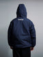 【12.28 (Sun) 12:00 Release】PORKCHOP | BURNING LOGO HOODED JKT - Navy