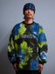 GOOD HELLER | TIE DYE SWEAT L/S T-SHIRT - Green