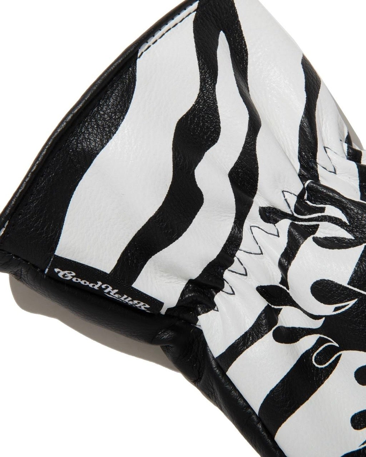 GOOD HELLER | AMERICAN FLAG FIRE PATTERN LEATHER GLOVE