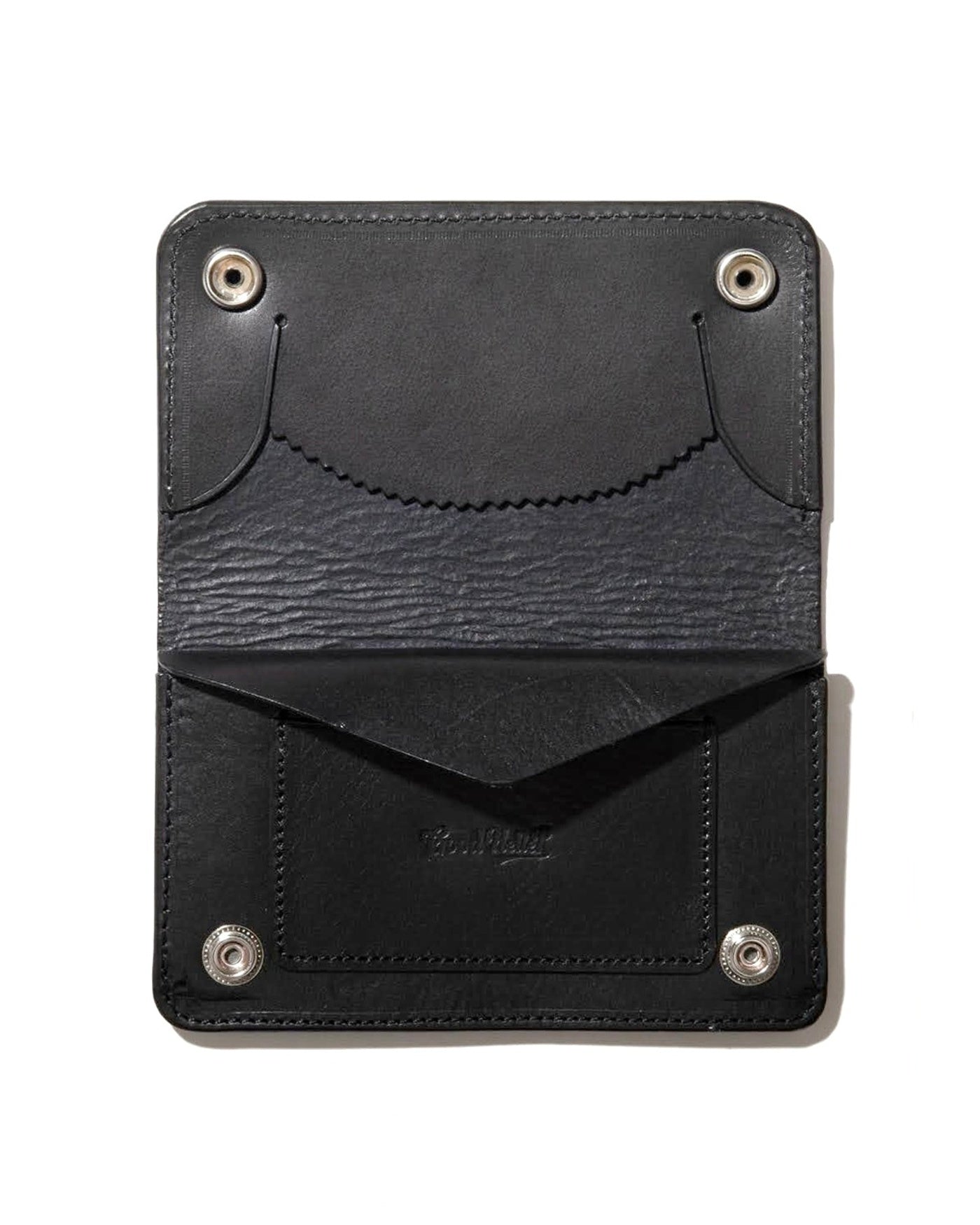 GOOD HELLER | SILVER SNAP BUTTONS MIDDLE WALLET