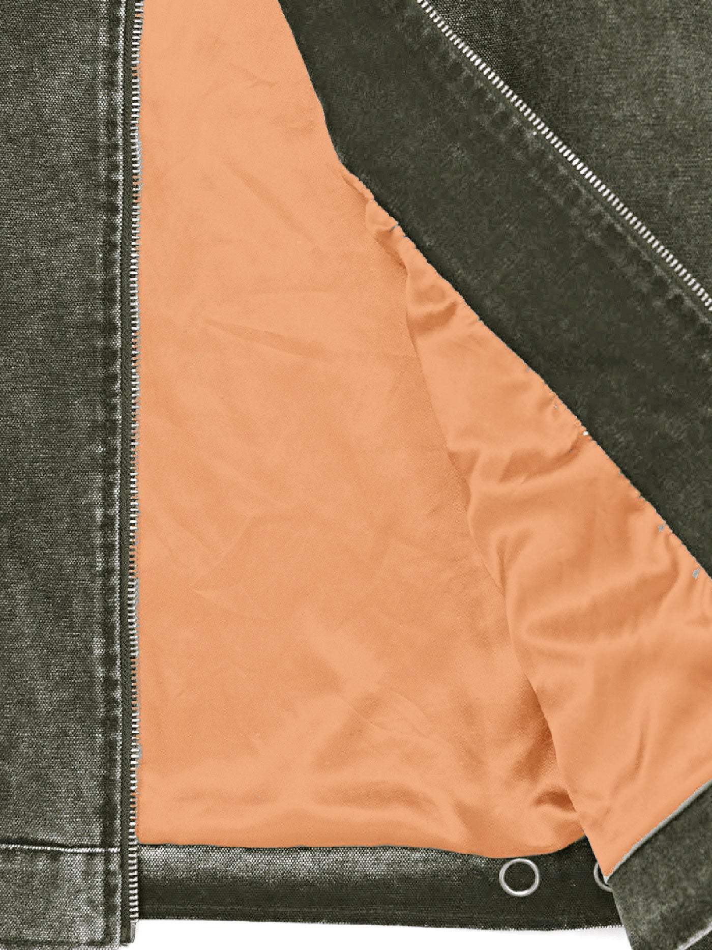 【10.25 (Sat) 12:00 Release】GOOD HELLER | HEAVY CANVAS DETROIT TYPE JACKET - Faded Olive