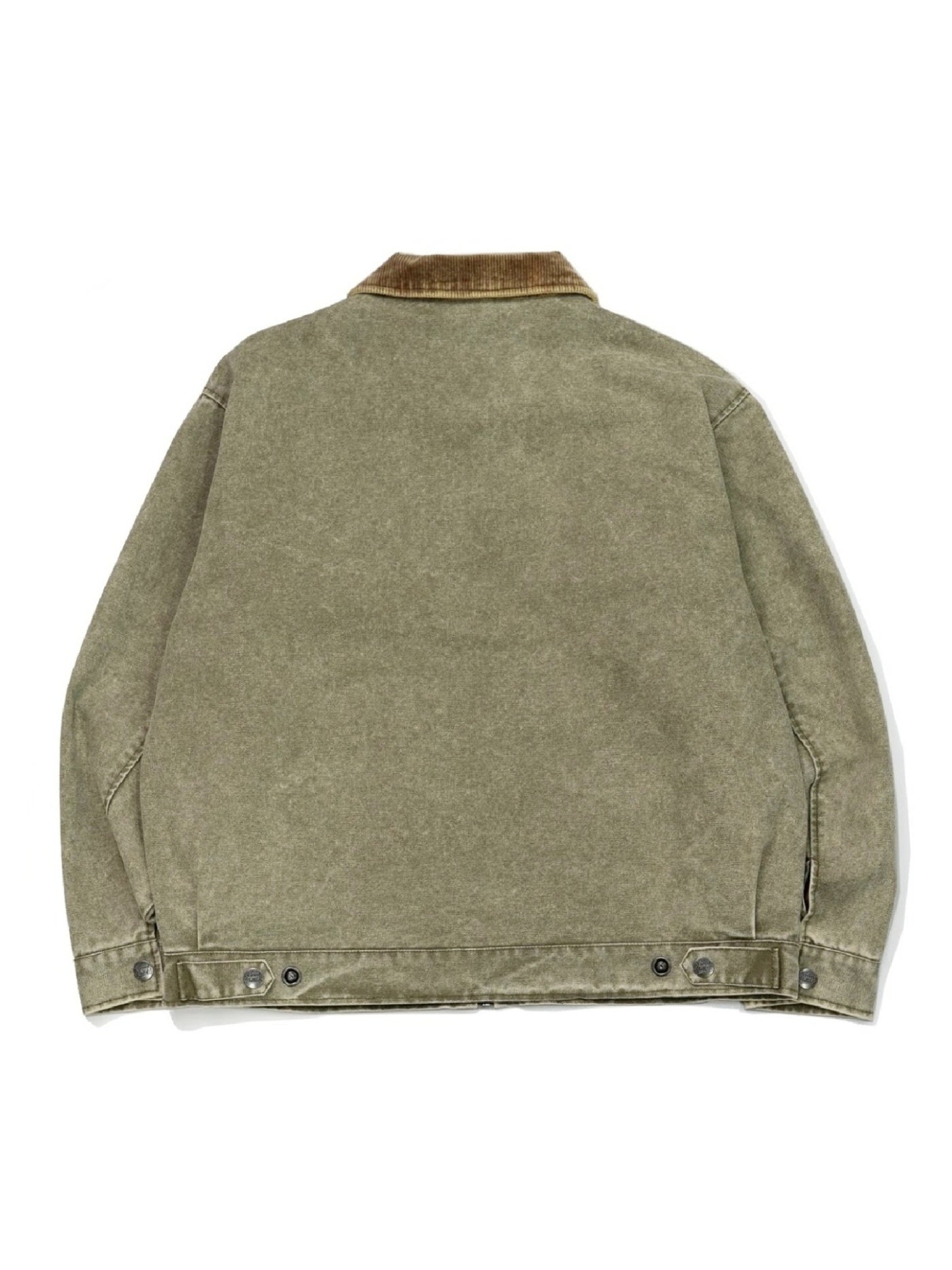 【10.25 (Sat) 12:00 Release】GOOD HELLER | HEAVY CANVAS DETROIT TYPE JACKET - Faded Olive