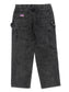 【10.25 (Sat) 12:00 Release】GOOD HELLER | HEAVY CANVAS DOUBLE KNEE PAINTER PANTS - Faded Black