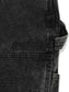 【10.25 (Sat) 12:00 Release】GOOD HELLER | HEAVY CANVAS DOUBLE KNEE PAINTER PANTS - Faded Black