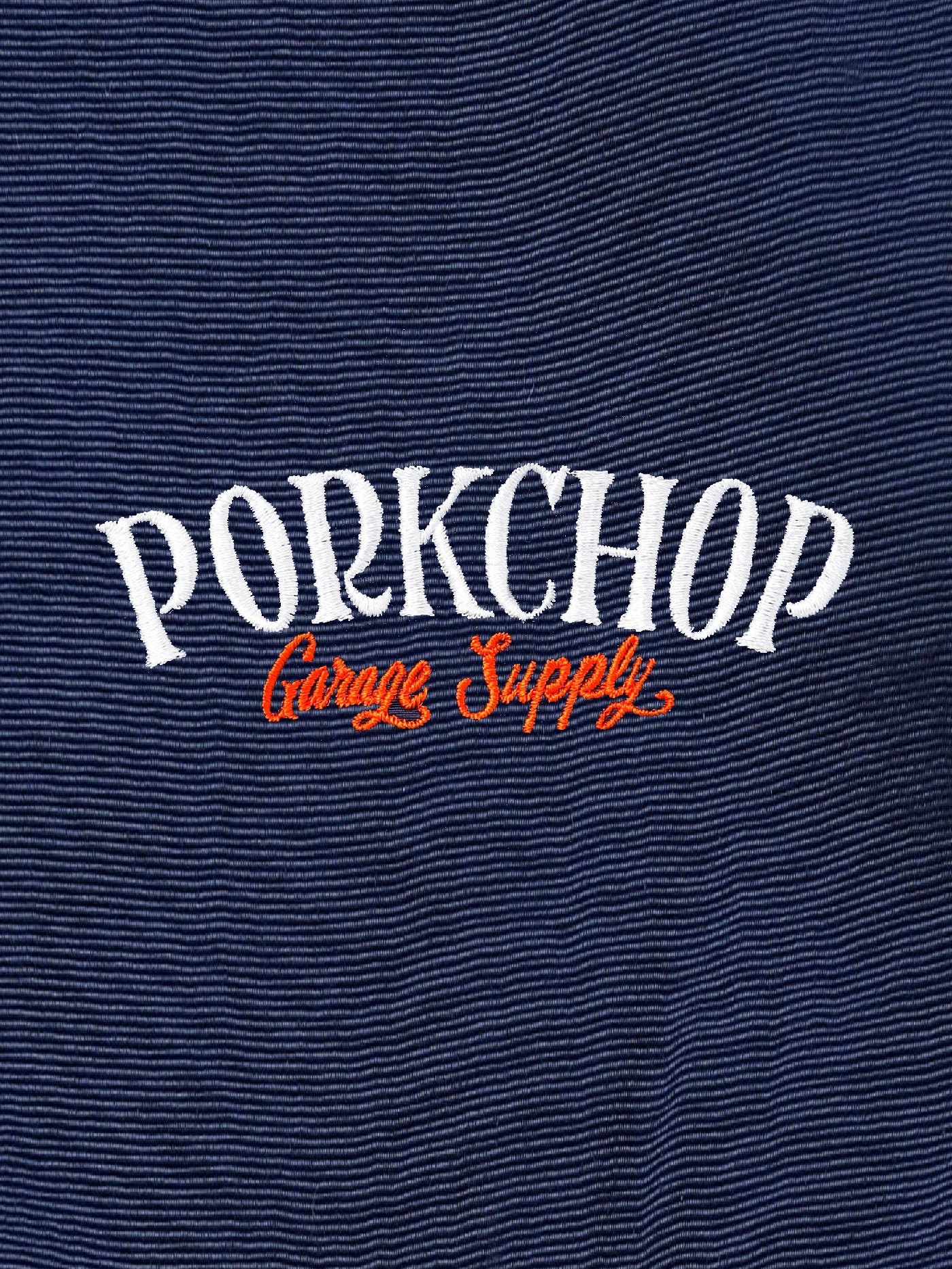 【11.2 (Sun) 12:00 Release】PORKCHOP | PORK BACK NYLON JKT - Navy