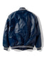【12.27 (Sat) 12:00 Release】GOOD HELLER | LIGHT LEATHER AWARD JACKET - Navy