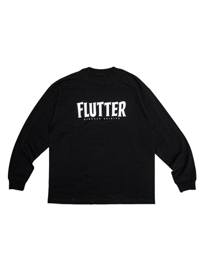 FLUTTER | OG Logo L/S Tee - Black