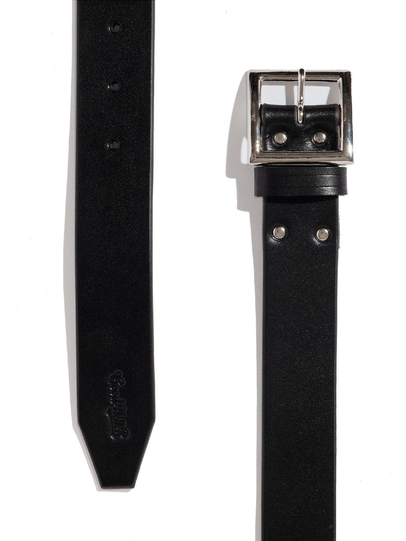 【8.23 (Sat) 12:00 Release】GOOD HELLER | SQUARE BUCKLE LEATHER BELT