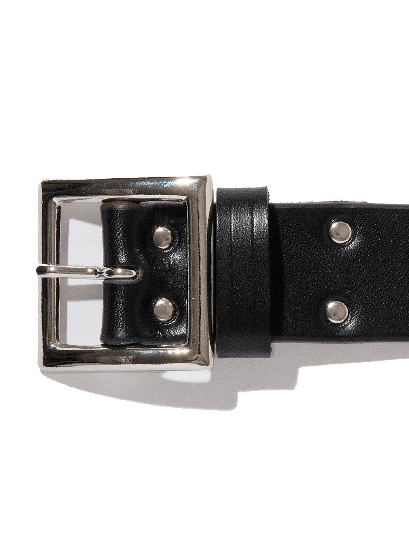 【8.23 (Sat) 12:00 Release】GOOD HELLER | SQUARE BUCKLE LEATHER BELT