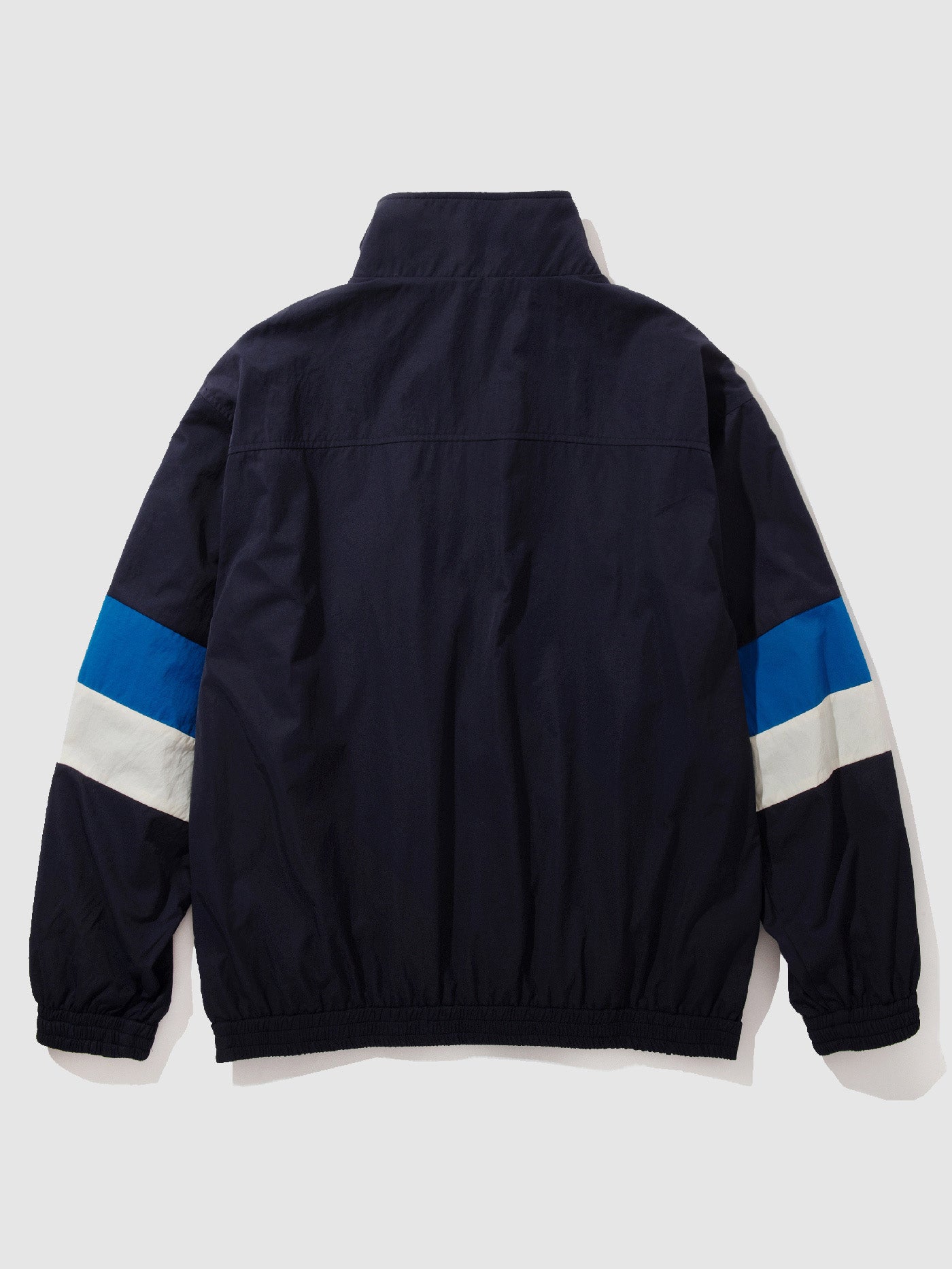 【2.21 (Sat) 12:00 Release】GOOD HELLER | STAND COLLAR NYLON JACKET - Navy/Royal