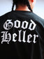 GOOD HELLER | THE S.O.L WING LOGO S/S T-SHIRT - Black