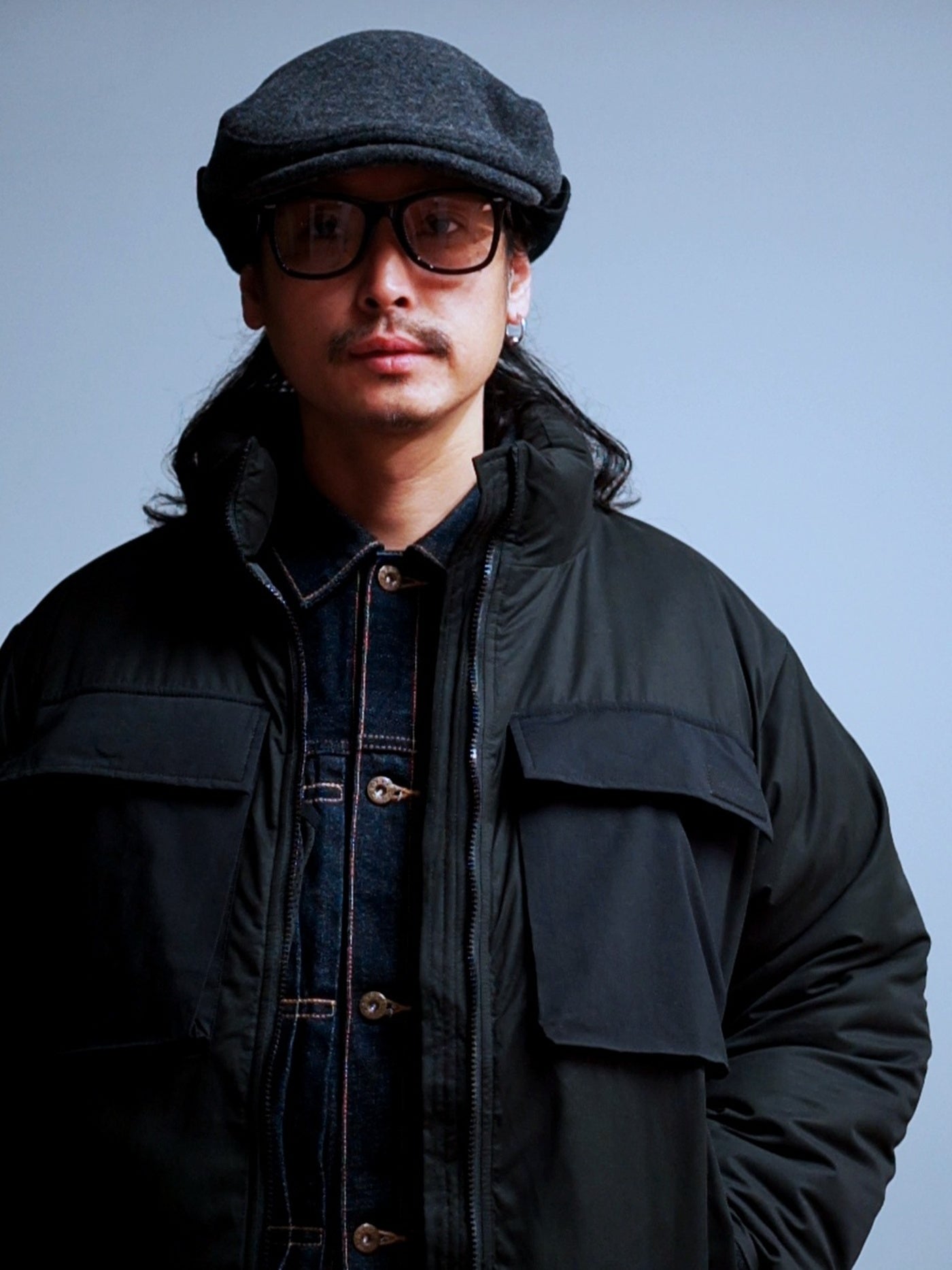 GOOD HELLER | THINSULATE STAND COLLAR JACKET