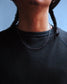 RADIALL | CABLE - T-BAR NECKLACE - 925 Silver
