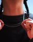 RADIALL | CABLE - T-BAR NECKLACE - 925 Silver