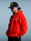 PORKCHOP | PORK BACK HOODIE - Red/White