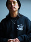 RADIALL | TRUE DEAL POT - CREW NECK SWEATSHIRT L/S - Black