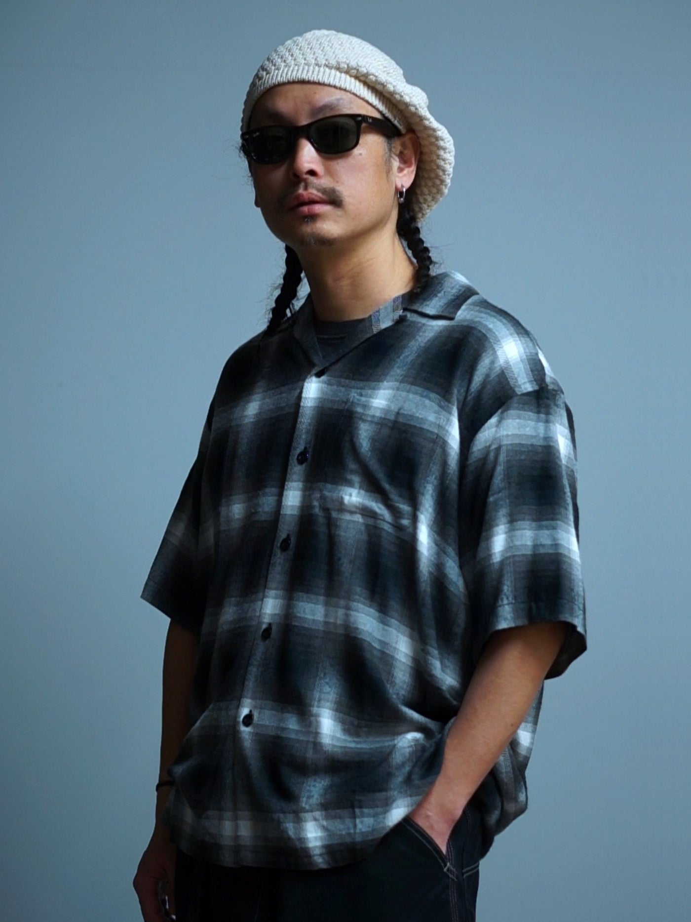 RADIALL | BELAIR - OPEN COLLARED SHIRT S/S