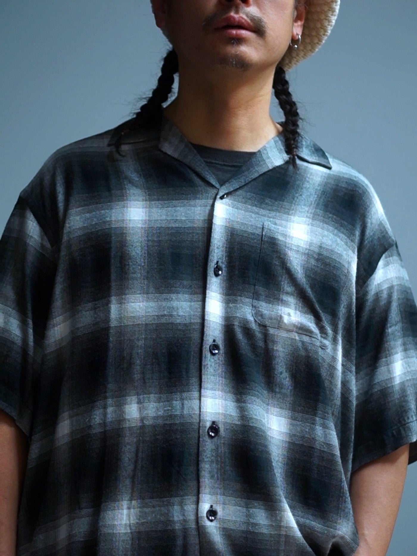 RADIALL | BELAIR - OPEN COLLARED SHIRT S/S