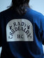 RADIALL | TOMBSTONE - CREW NECK T-SHIRT L/S - Navy