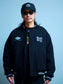 RADIALL | HOOD CITY - VARSITY JACKET - Black
