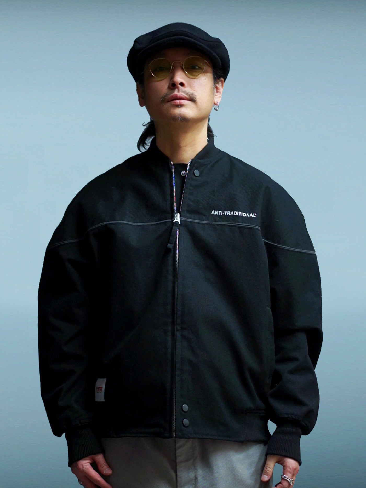 FLUTTER | Duck Cup Shoulder Jacket - Black