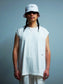 WAX | SLEEVELESS TEE - White