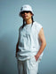 WAX | SLEEVELESS TEE - White