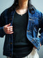 GOOD HELLER | 2ND TYPE USED WASHED WIDE DENIM JKT