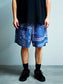 RADIALL | Muscle Shoals - STRAIGHT FIT EASY SHORTS - Smoke Navy