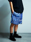 RADIALL | Muscle Shoals - STRAIGHT FIT EASY SHORTS - Smoke Navy