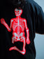 MAD MOUSE COMIC | BROKEN BONE CLUB TEE - Black
