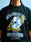 GOOD HELLER | SKULL&SNAKE AMERICAN LOGO T-SHIRT - Black