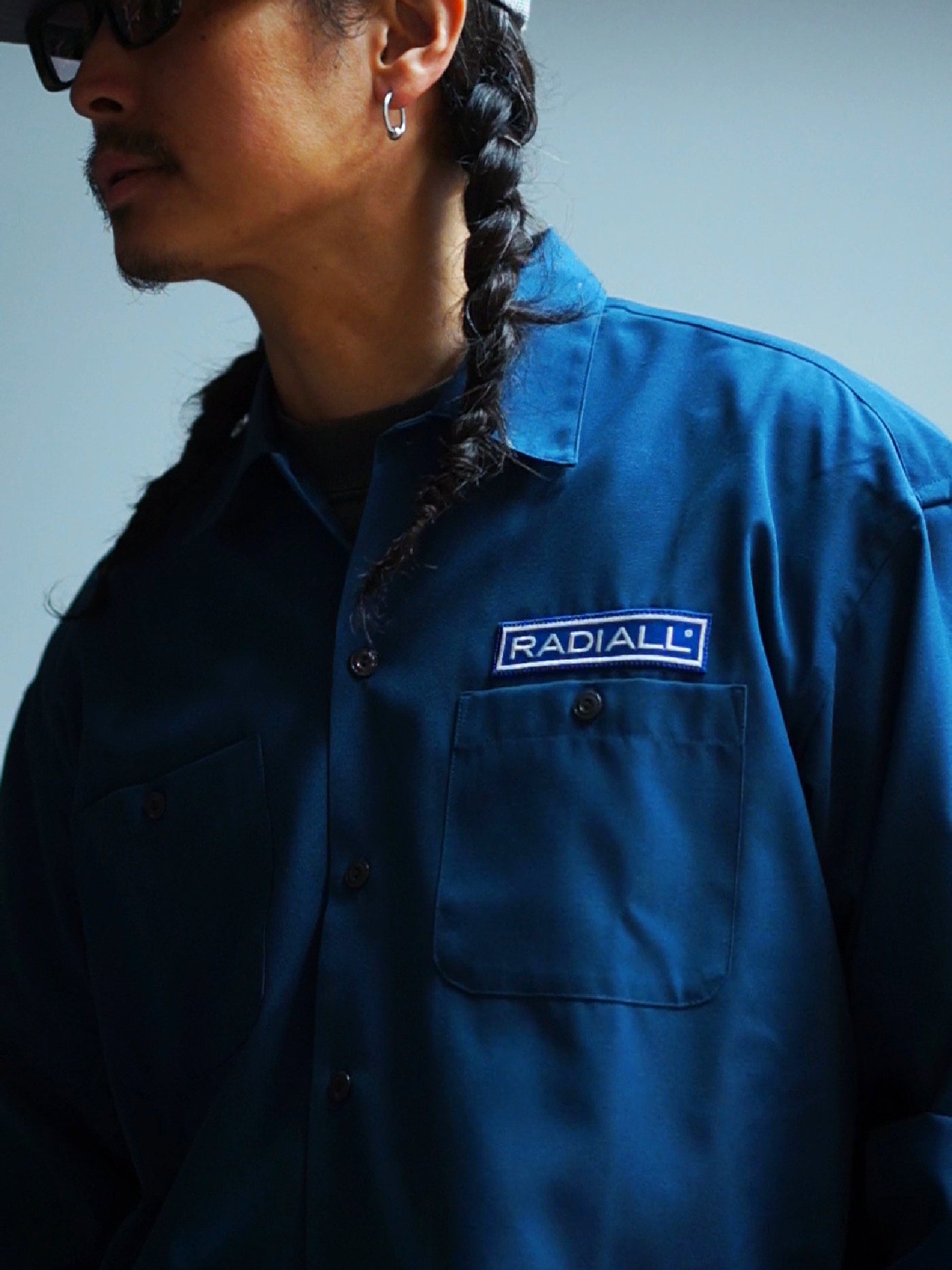 RADIALL | Wheels - REGULAR COLLARED SHIRT L/S - Navy