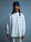 【8.23 (Sat) 12:00 Release】RADIALL | Wheels - CREW NECK T-SHIRT L/S - White