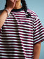 【8.23 (Sat) 12:00 Release】GOOD HELLER | BORDER S/S T-SHIRT - Red