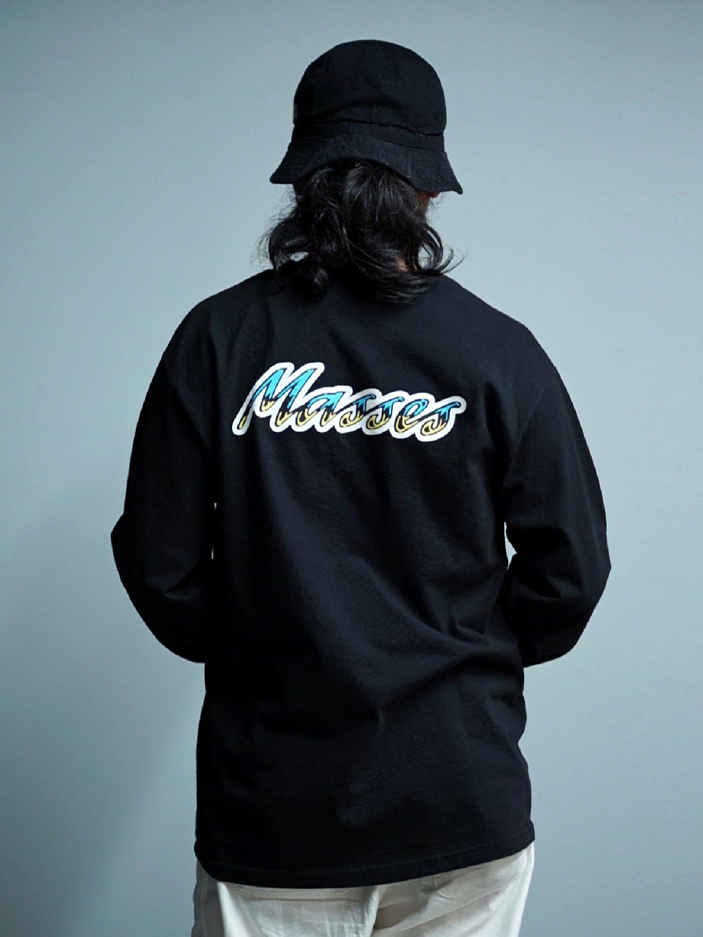 PORKCHOP | EAGLE L/S - Black