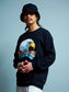 PORKCHOP | EAGLE L/S - Black