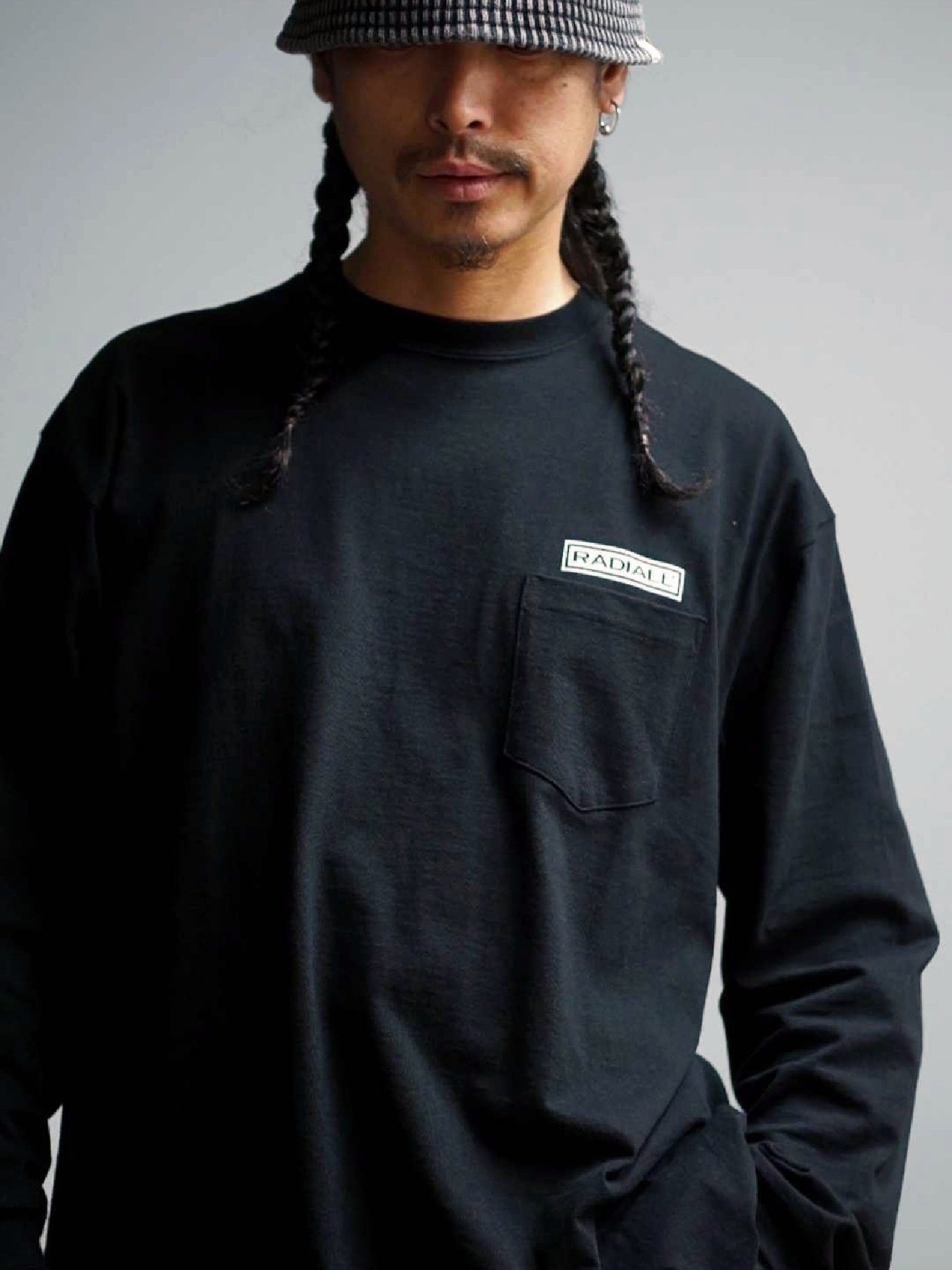 RADIALL | Wheels - CREW NECK T-SHIRT L/S - Black