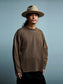 RADIALL | Ludwig - CREW NECK SWEATER L/S - Faded Brown