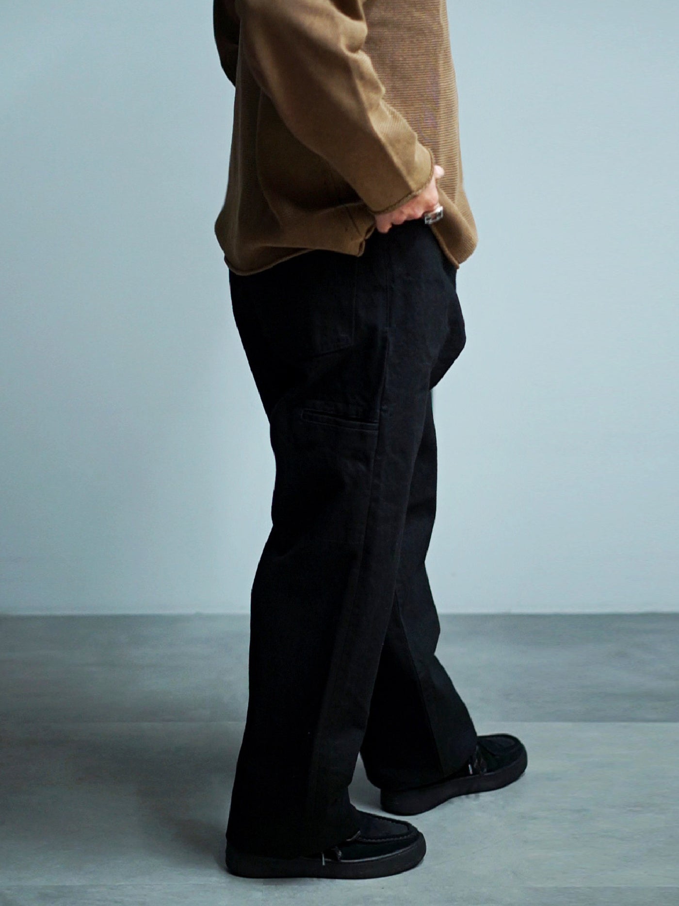 RADIALL | Gxp - BAGGY FIT PANTS - Faded Black