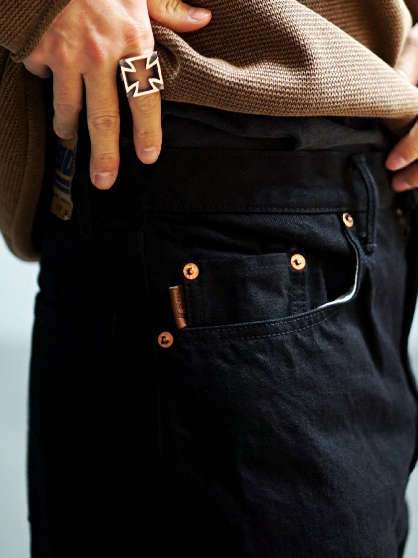 RADIALL | Gxp - BAGGY FIT PANTS - Faded Black