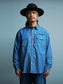 GOOD HELLER | CHAMBRAY WESTERN EMBROIDERY L/S SHIRT