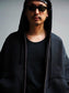 WAX | Vintage Zip Hoodie - Faded Black