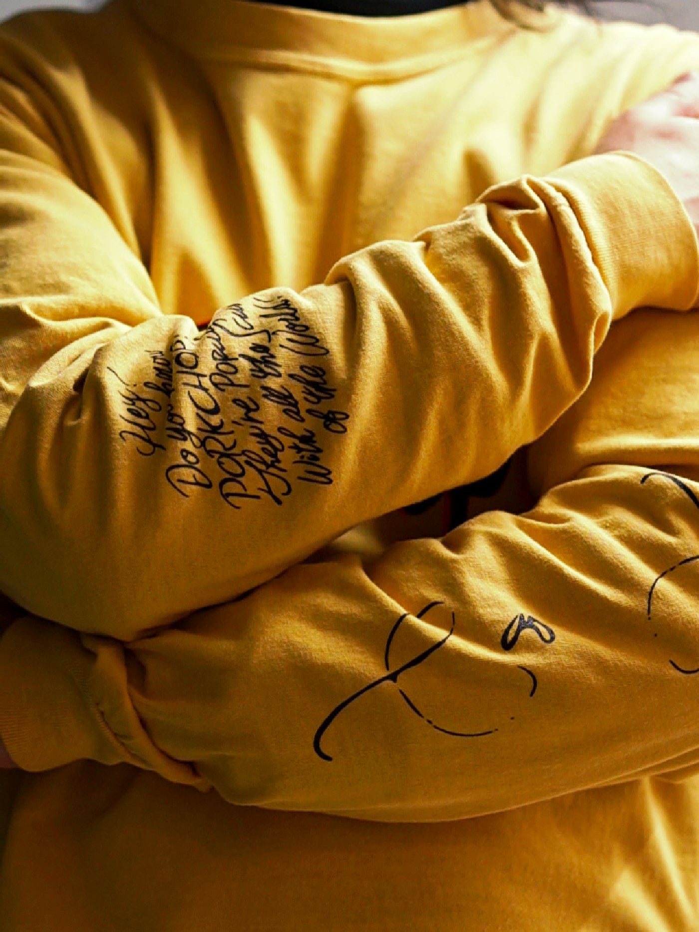 PORKCHOP | SCUM PORK L/S TEE - Mustard