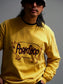 PORKCHOP | SCUM PORK L/S TEE - Mustard