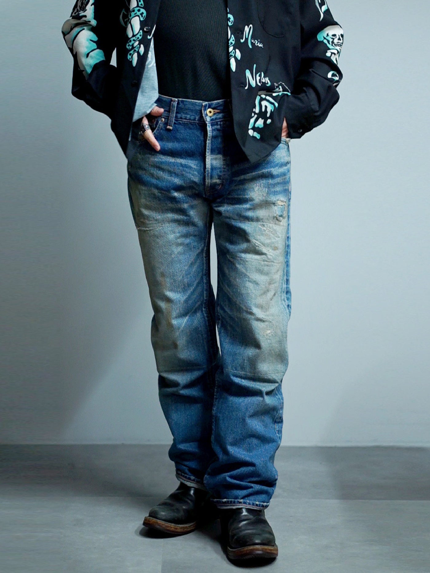 【10.24 (Fri) Release】BY GLADHAND | GLADDEN - DENIM TYPE-1 B / BYGH9905 - Indigo Washed