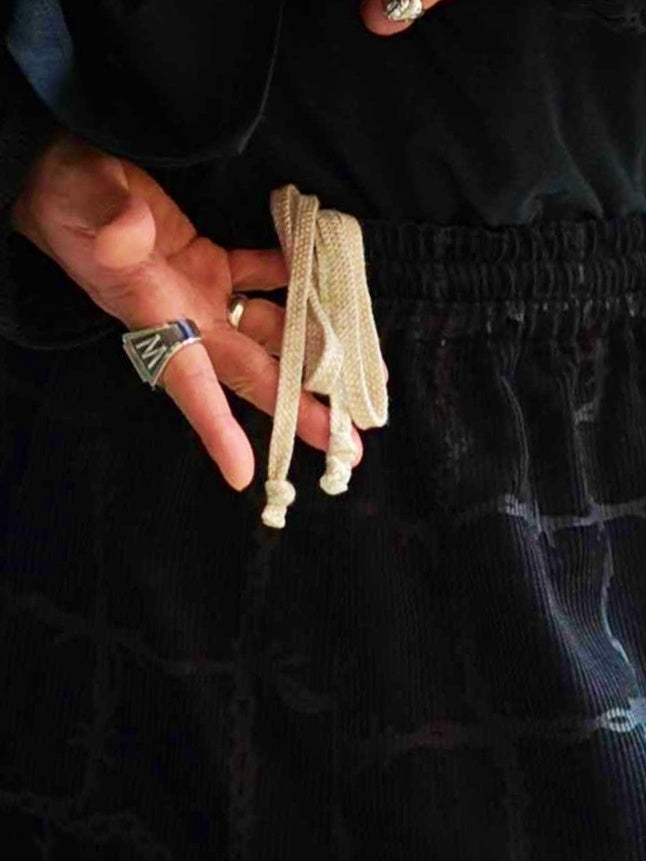 GANGSTERVILLE | BARBED WIRE - EASY PANTS / GSV5303 - Black