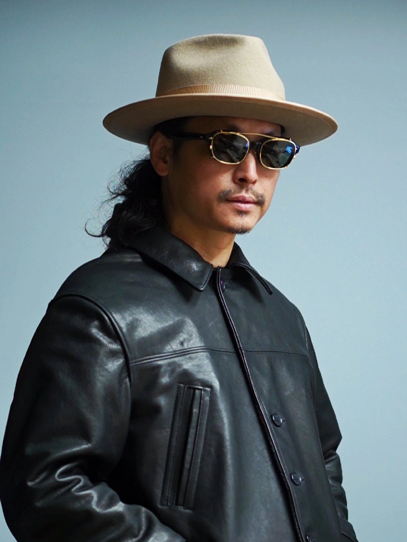 GLADHAND & Co. | 丹羽雅彦/ J-IMMY - GLASSES "ORNAMENT" - Black/Gold