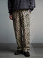【11.23 (Sun) 12:00 Release】FLUTTER | Leopard Easy Pants - Ivory